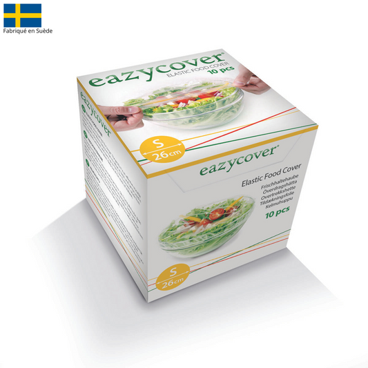 Eazycover 26 cm – housse alimentaire réutilisable (boîte de 9)