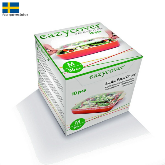 Eazycover 36 cm – housse alimentaire réutilisable (boîte de 8)